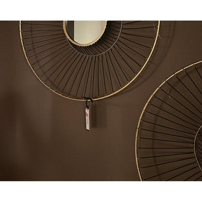 Gold mirrored wall art clearance half price offer-Renaissance Design Studio