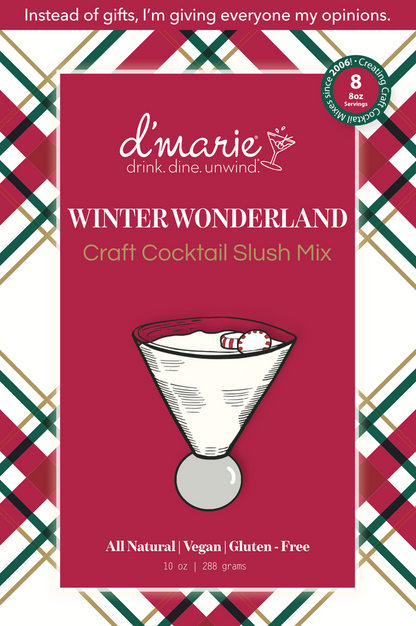 Holiday Cocktail Slush Mix Collection by D'Marie