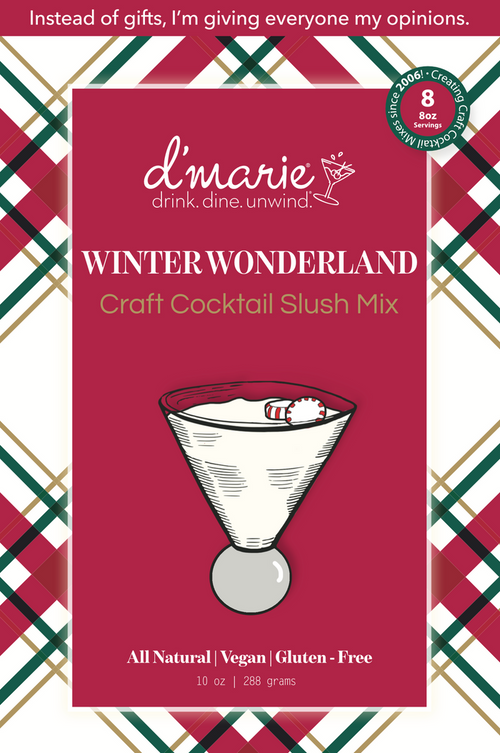 Holiday Cocktail Slush Mix Collection by D'Marie