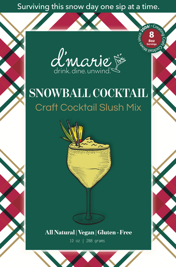 Holiday Cocktail Slush Mix Collection by D'Marie