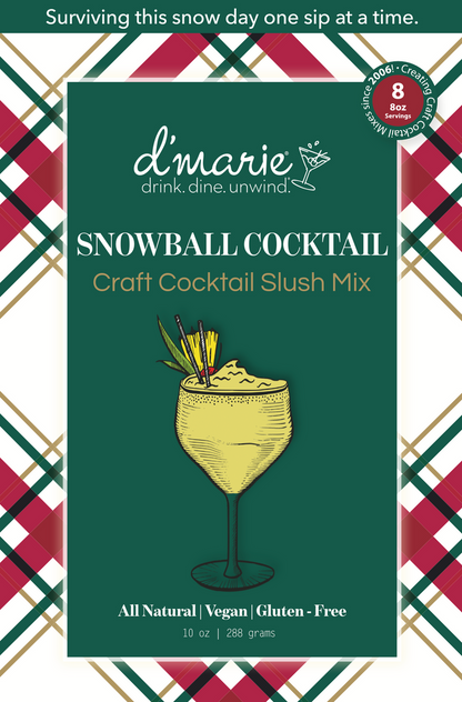 Holiday Cocktail Slush Mix Collection by D'Marie