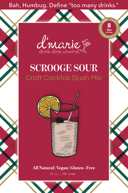 Holiday Cocktail Slush Mix Collection by D'Marie