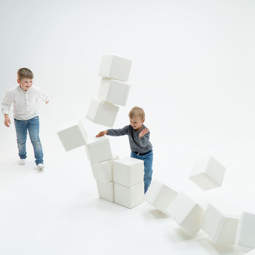 IGLU Foam Mega Cube Building Block – Ivory | Nestling