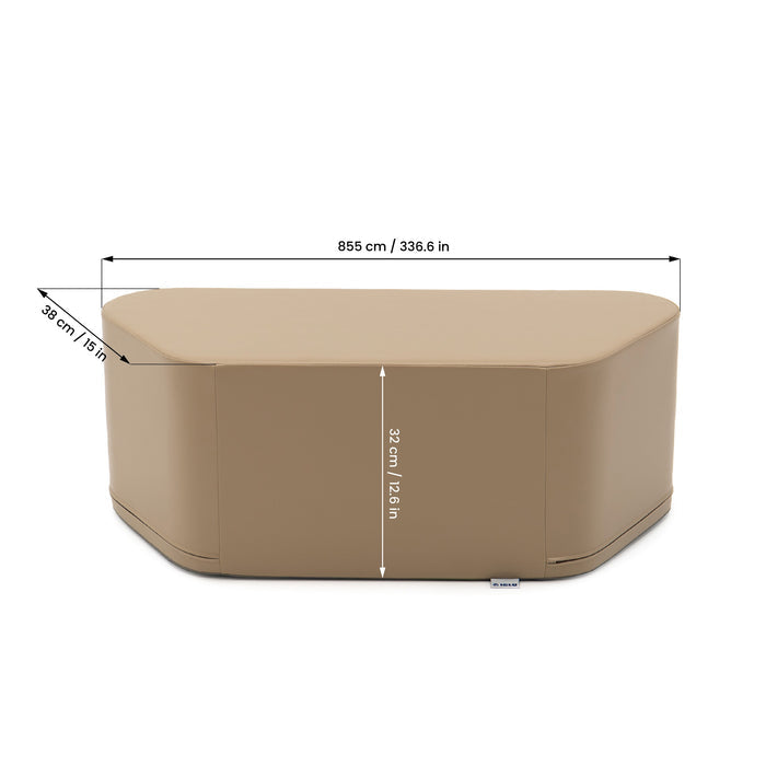 IGLU Play Pouf Bench – Beige | Nestling