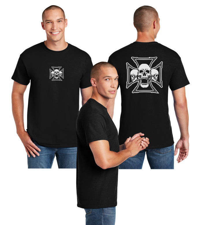 Iron Skulls Reflective Tee - Dry Blend