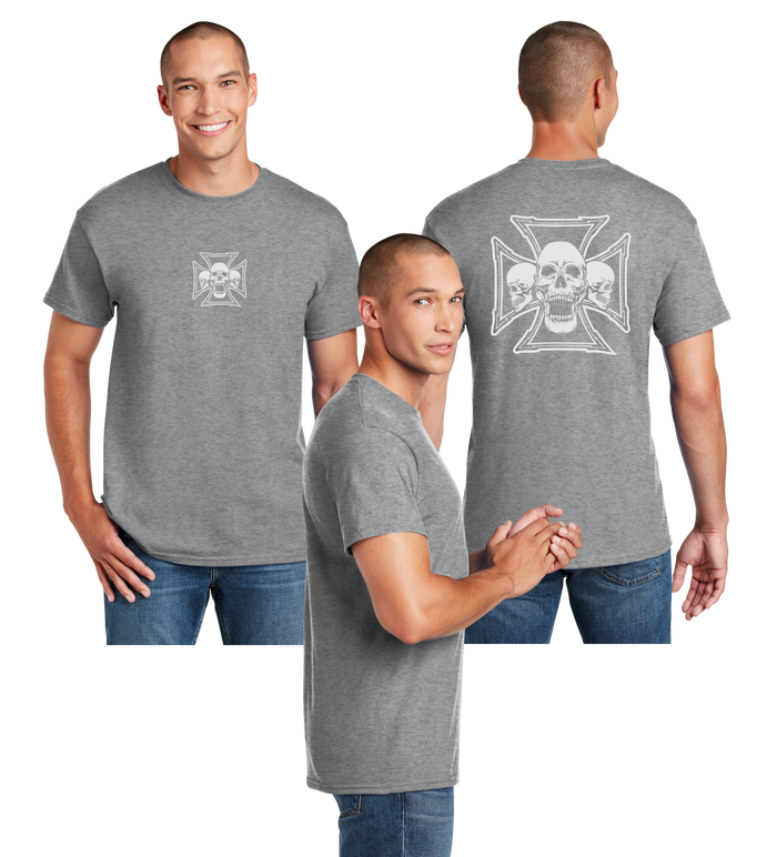 Iron Skulls Reflective Tee - Dry Blend
