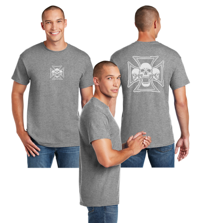 Iron Skulls Reflective Tee - Dry Blend