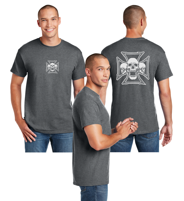 Iron Skulls Reflective Tee - Dry Blend