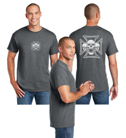 Iron Skulls Reflective Tee - Dry Blend