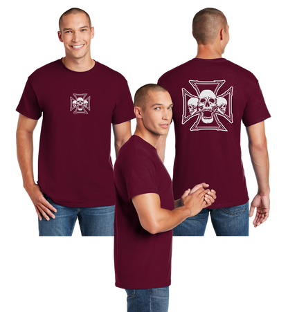 Iron Skulls Reflective Tee - Dry Blend