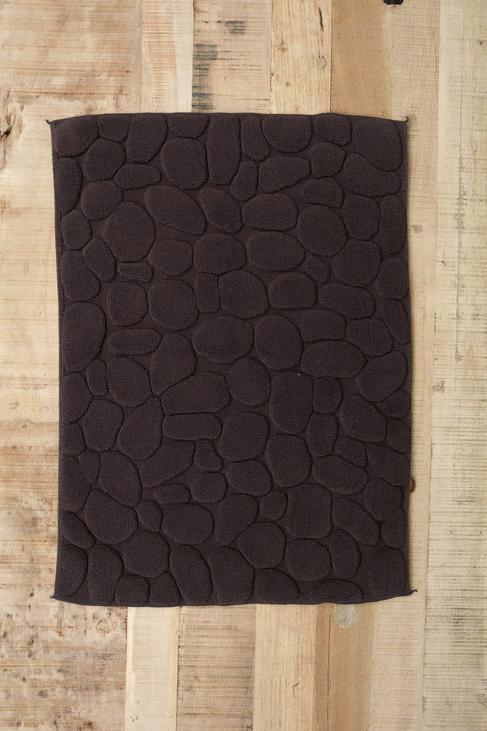 Ottaipnu Home Bath Accessories Ishikoro Pebble Bath Mat Grey / 29" L X 20" W