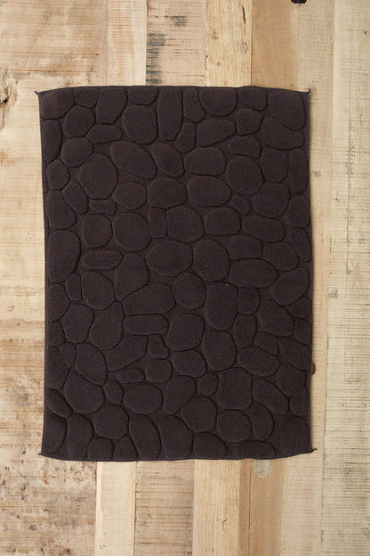 Ottaipnu Home Bath Accessories Ishikoro Pebble Bath Mat Grey / 29" L X 20" W
