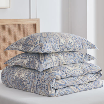 Kasey Blue Duvet Cover Set
