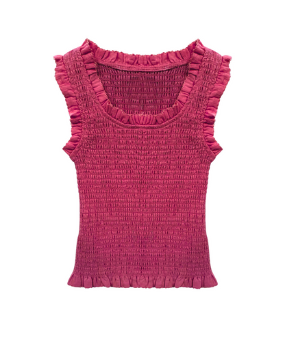 Katie J NYC Girls Helena Tank Distressed/seasonal girls Katie J NYC