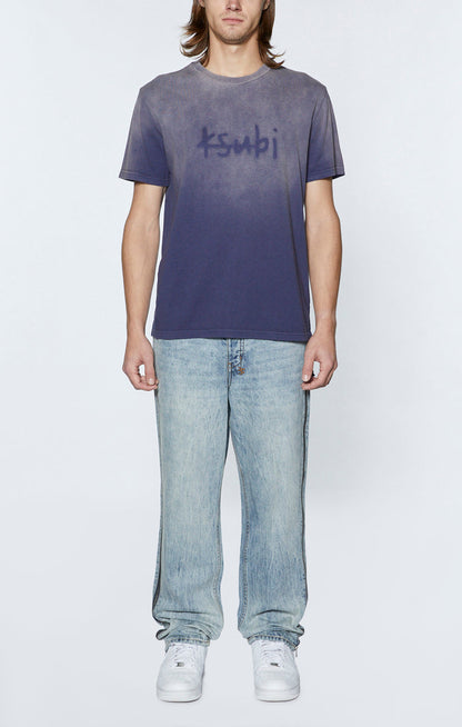 KSUBI heritage kash iced neptune ss tee - blue