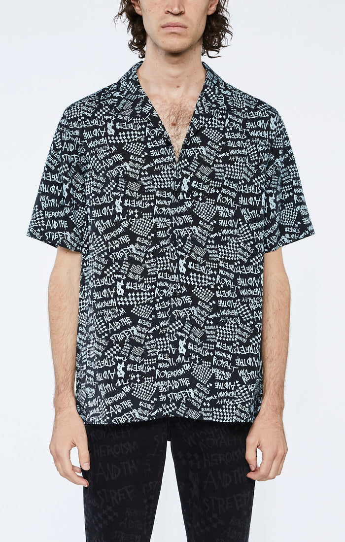 KSUBI heroism ss shirt - black