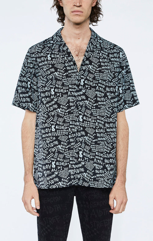 KSUBI heroism ss shirt - black