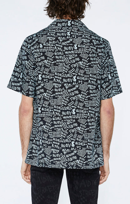 KSUBI heroism ss shirt - black