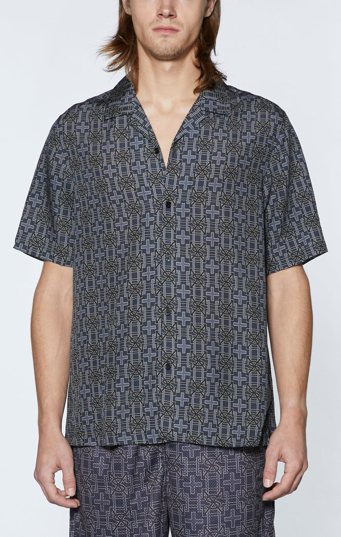 KSUBI plus resort ss shirt - navy
