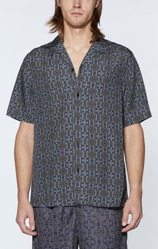 KSUBI plus resort ss shirt - navy