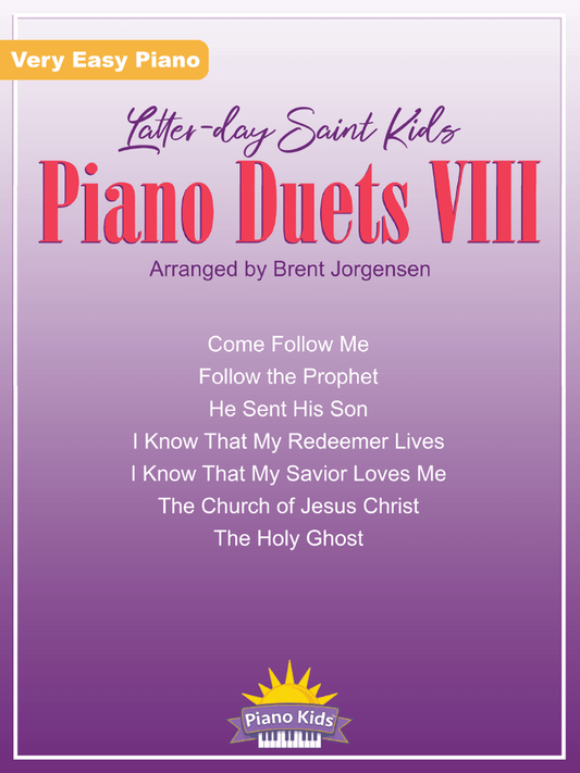Latter-day Saint Kids Piano Duets VIII