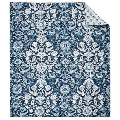 Levtex Home Laure Indigo Quilted Throw Throws
