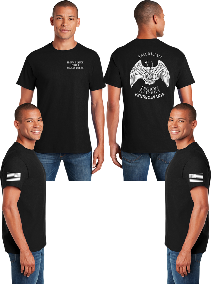 LR 9 PA - Men's Blend Tee - 50% Cotton - 50% Poly