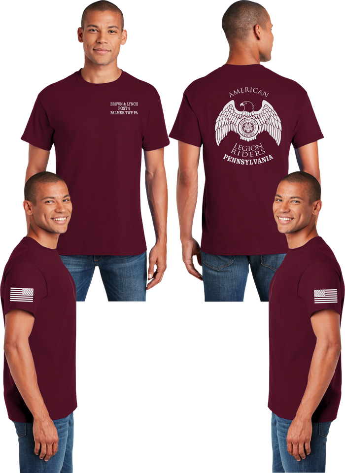 LR 9 PA - Men's Blend Tee - 50% Cotton - 50% Poly