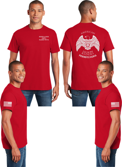 LR 9 PA - Men's Blend Tee - 50% Cotton - 50% Poly