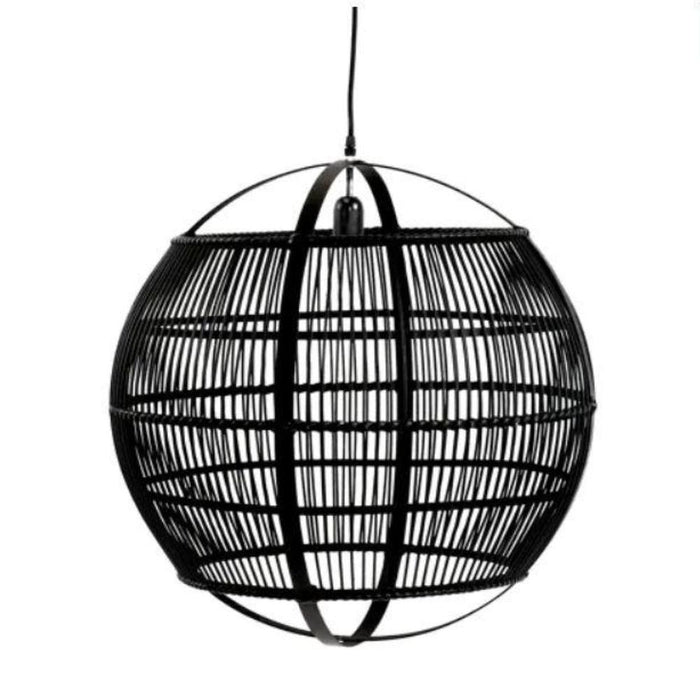 Mac Bamboo Pendant Black - Reduced-Renaissance Design Studio