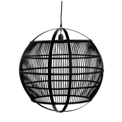 Mac Bamboo Pendant Black - Reduced-Renaissance Design Studio