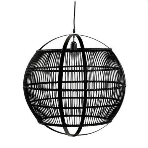 Mac Bamboo Pendant Black - Reduced-Renaissance Design Studio