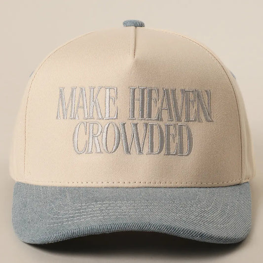 THE MAKE HEAVEN CROWDED HAT IN BLUE