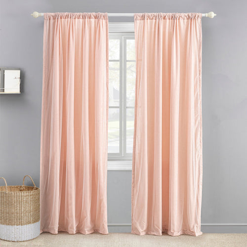 Levtex Home Malia Sparkle Overlay Drape Panel Nursery Drapes