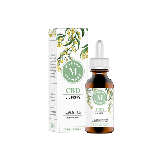 martha stewart cbd oil drops 750mg unflavored