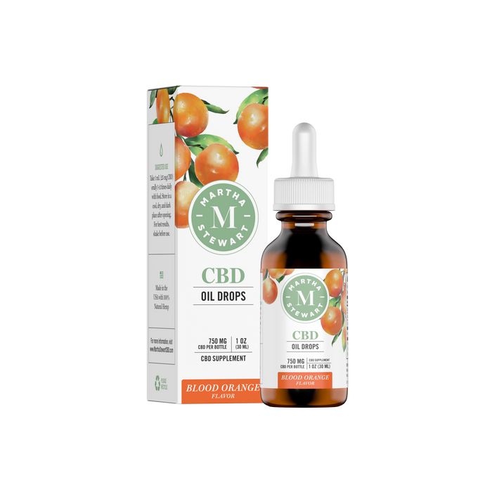 martha stewart cbd oil drops 750mg blood orange