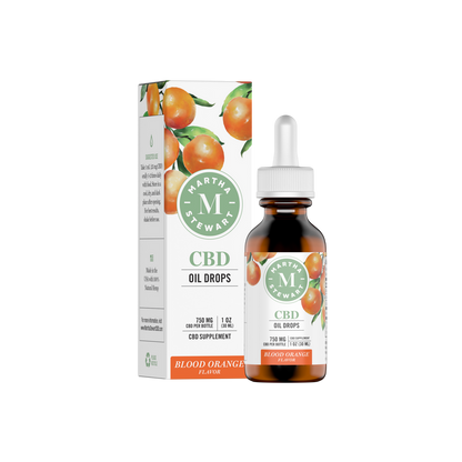 martha stewart cbd oil drops 750mg blood orange