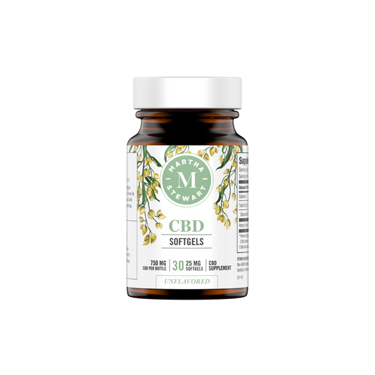 martha stewart cbd softgels 750mg