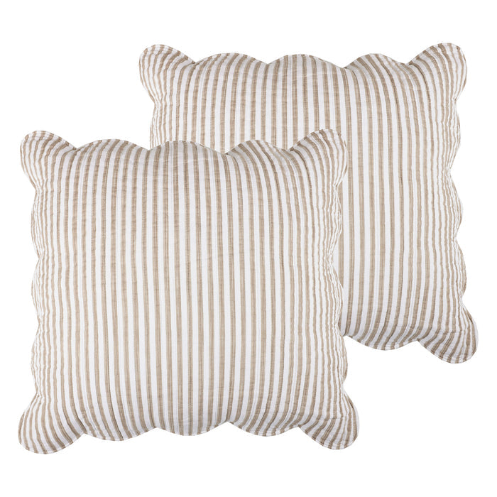 Martha Stripe Euro Sham Set of 2