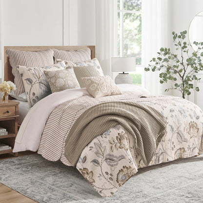 Martha Stripe Euro Sham Set of 2