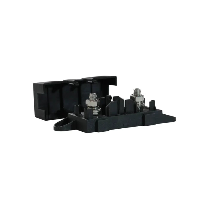 compact enclosed holder for megafuses