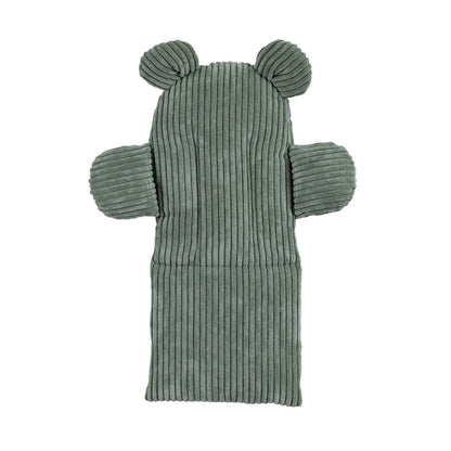 MeowBaby Indoor Baby Swing, Teddy – Olive Green