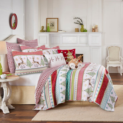 Levtex Home Merry & Bright Comet & Cupid Quilt Quilts