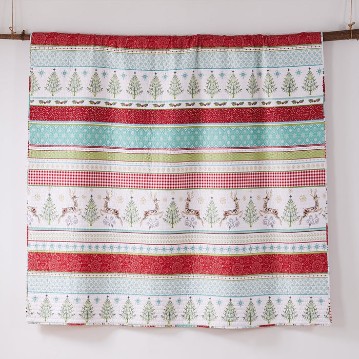 Levtex Home Merry & Bright Comet & Cupid Quilt Quilts
