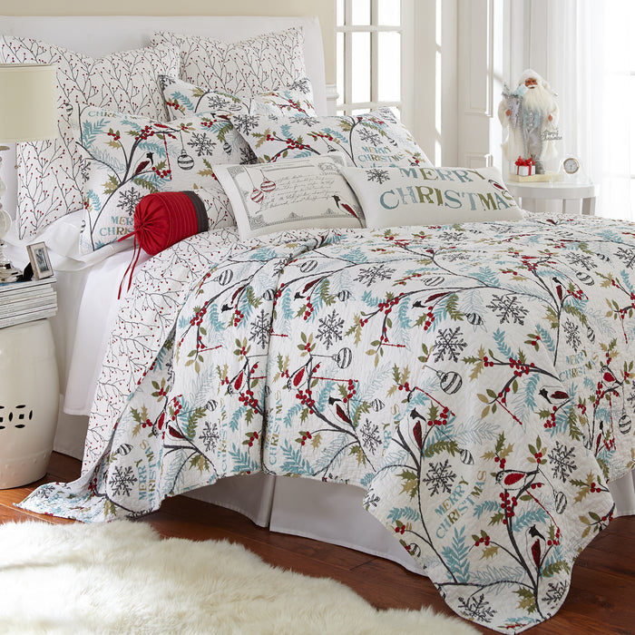 Levtex Home Mistletoe Quilt Quilts