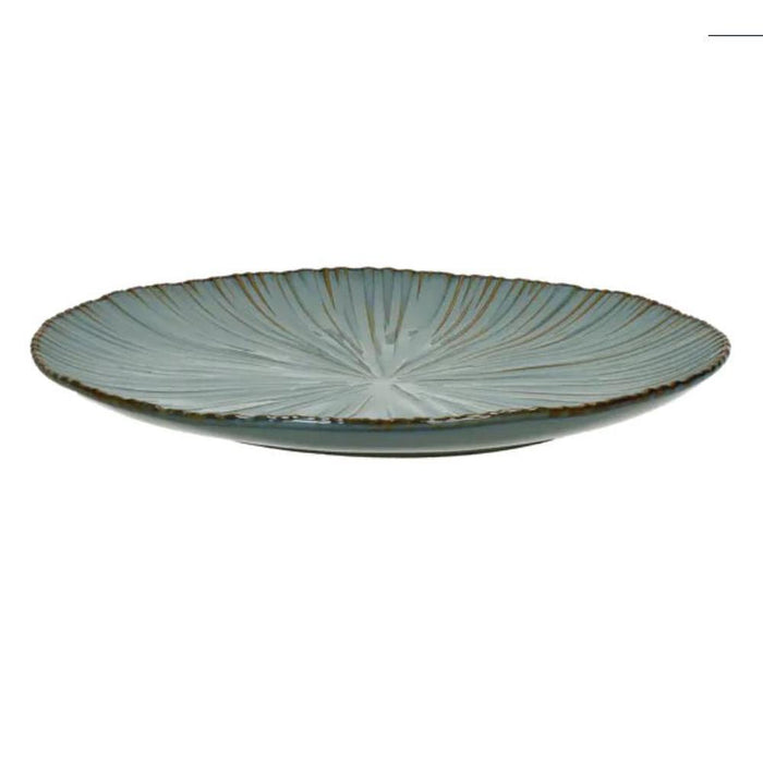Mysa Plate Grey Blue-Renaissance Design Studio