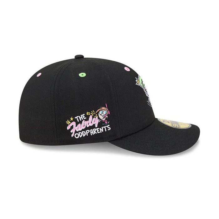 Pictured is this Nickelodeon Fairly Oddparents 59FIFTY Fitted cap in black. 5