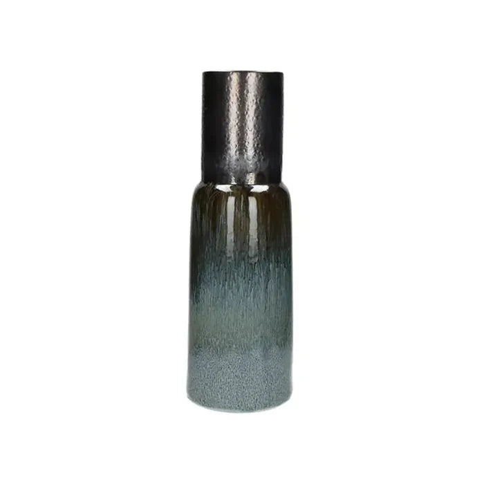 Ohio decorative earthenware vase-Renaissance Design Studio