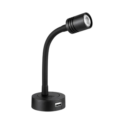 Dimmable 12v Pro reading lights with integrated USB charging for campervan interiors