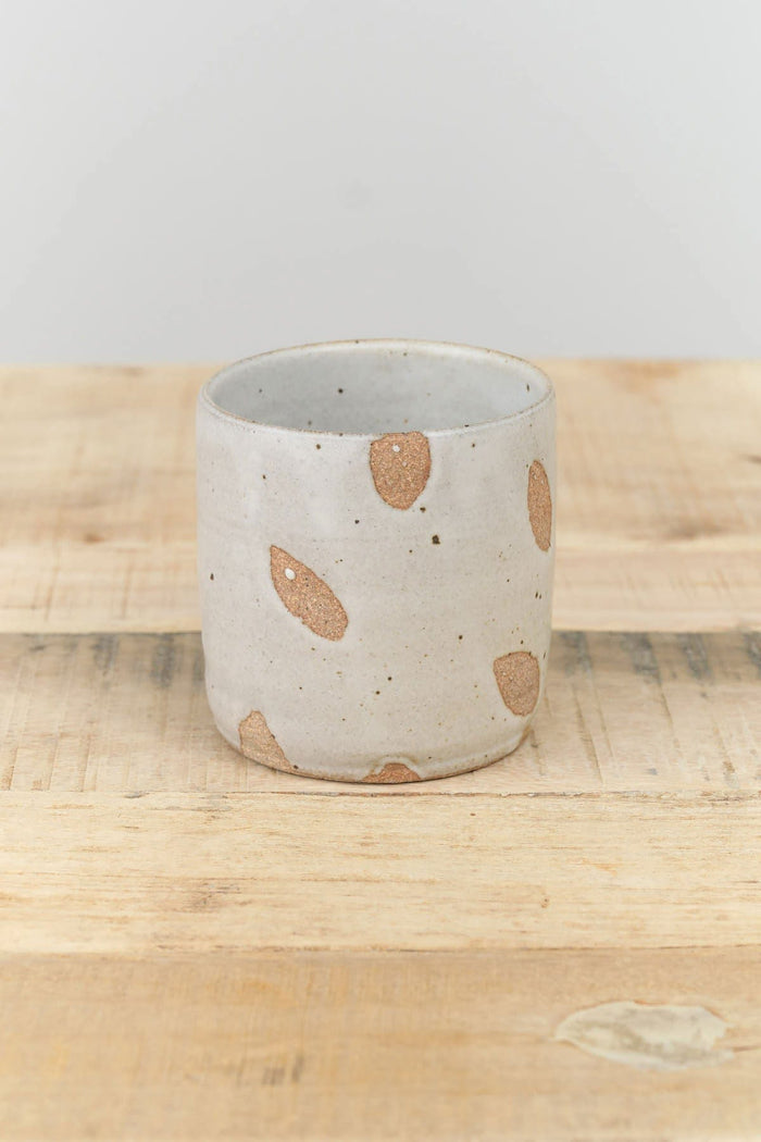 Tomoro Pottery Home Kitchen Dishware Petal Cup 3.5" H X 3.5" Dia